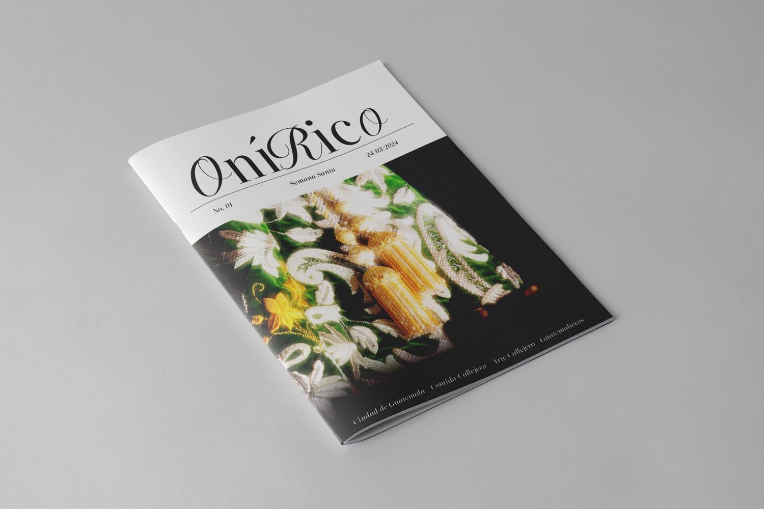 Onírico, diseño y branding por CBAS, pieza 01