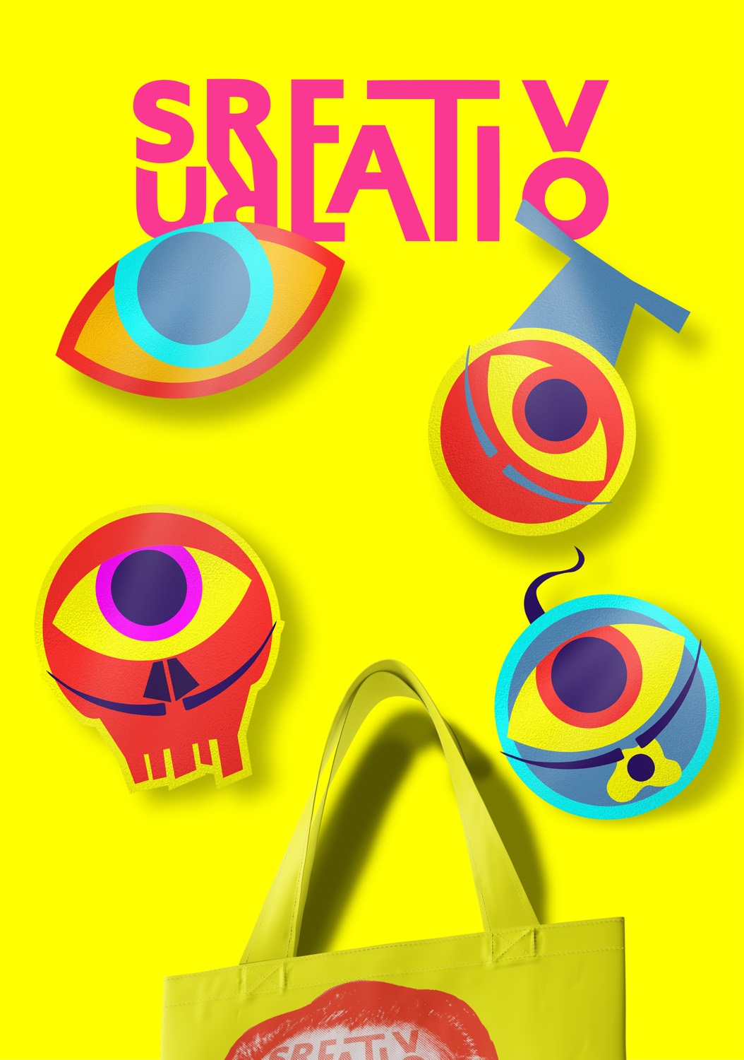 Surreativo, diseño y branding por CBAS, pieza 01