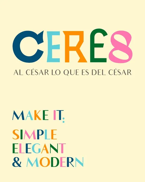 Ceres, Brand · Concept